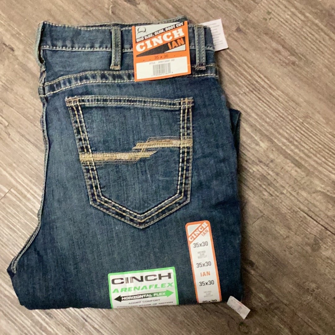 Cinch Men’s Jeans Ian Mid Rise Slim Boot MB57136001 - Cinch