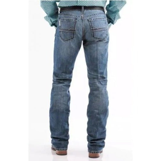 Cinch Men's Jeans Ian Slim Mid-Rise Boot Cut