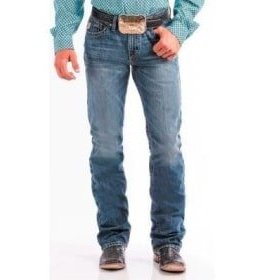 Cinch Men's Jeans Ian Slim Mid-Rise Boot Cut MB65536001 - Cinch