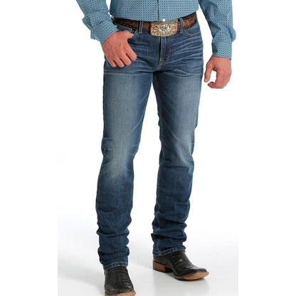 Cinch Men’s Jeans Jesse Slim Straight Leg Stretch Denim MB55138001