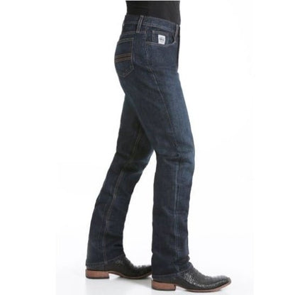 Cinch Men's Jeans Silver Label Mid Rise Slim Fit Straight Leg MB98034002 - Cinch