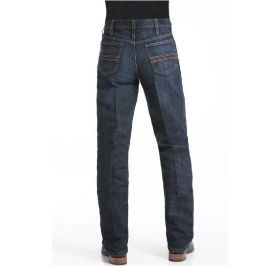 Cinch Men's Jeans Silver Label Mid Rise Slim Fit Straight Leg MB98034002 - Cinch