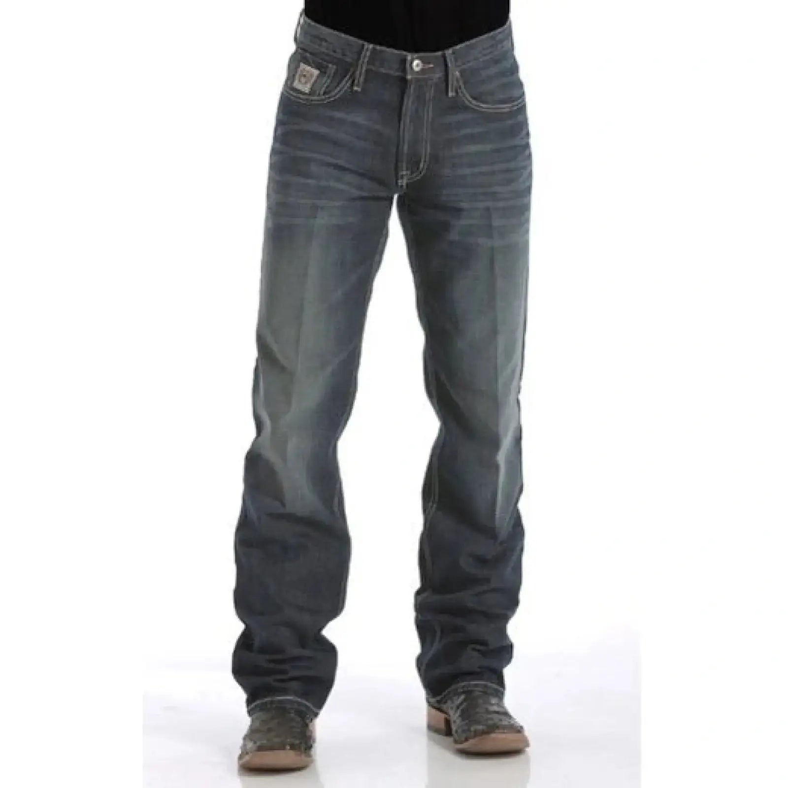 Cinch Men's Jeans White Label Mid Rise Straight Leg MB92834019 - Cinch