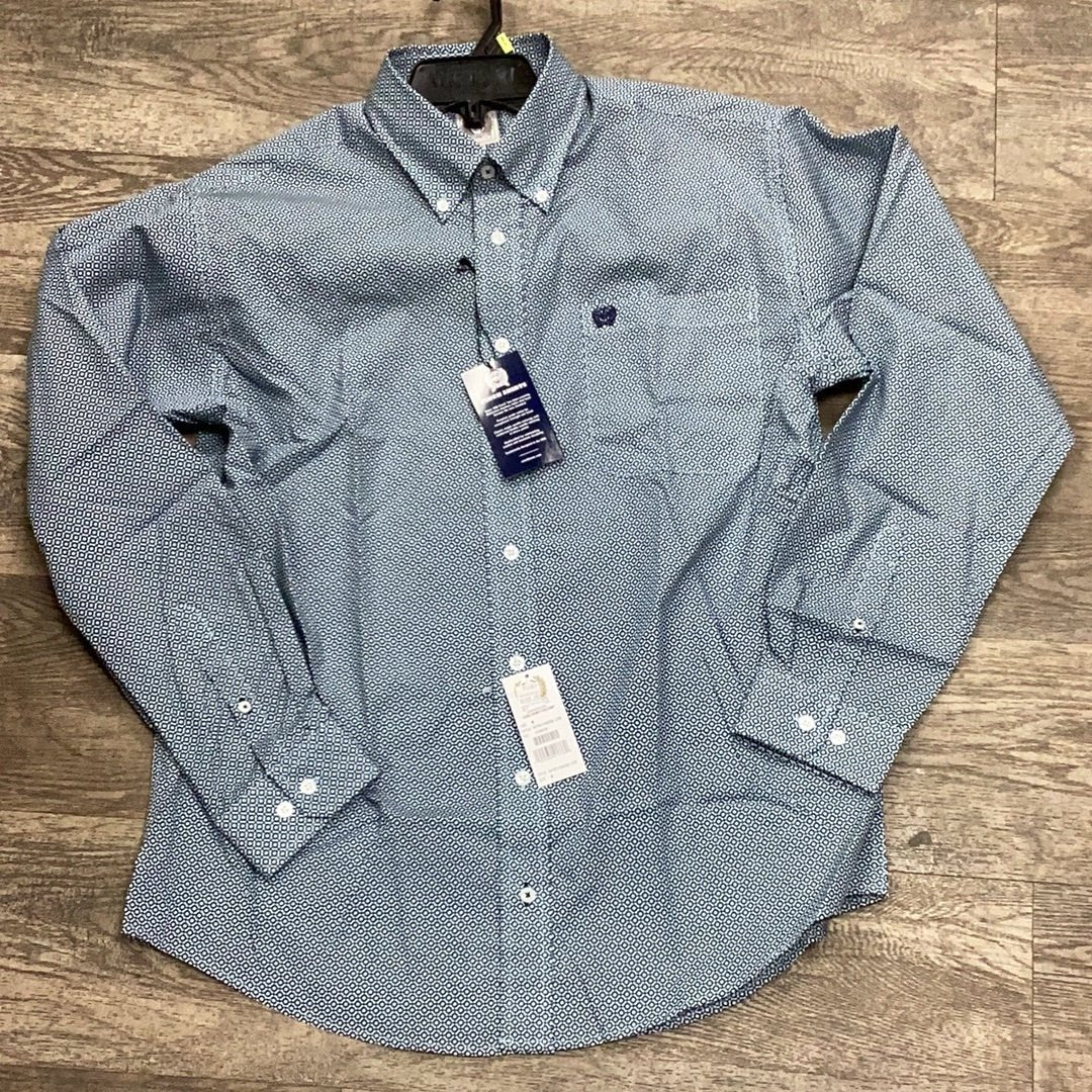 Cinch Men’s Long Sleeve Button Up