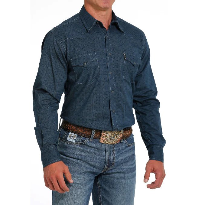 Cinch Men's Modern Fit Long Sleeve Shirt MTW1303070