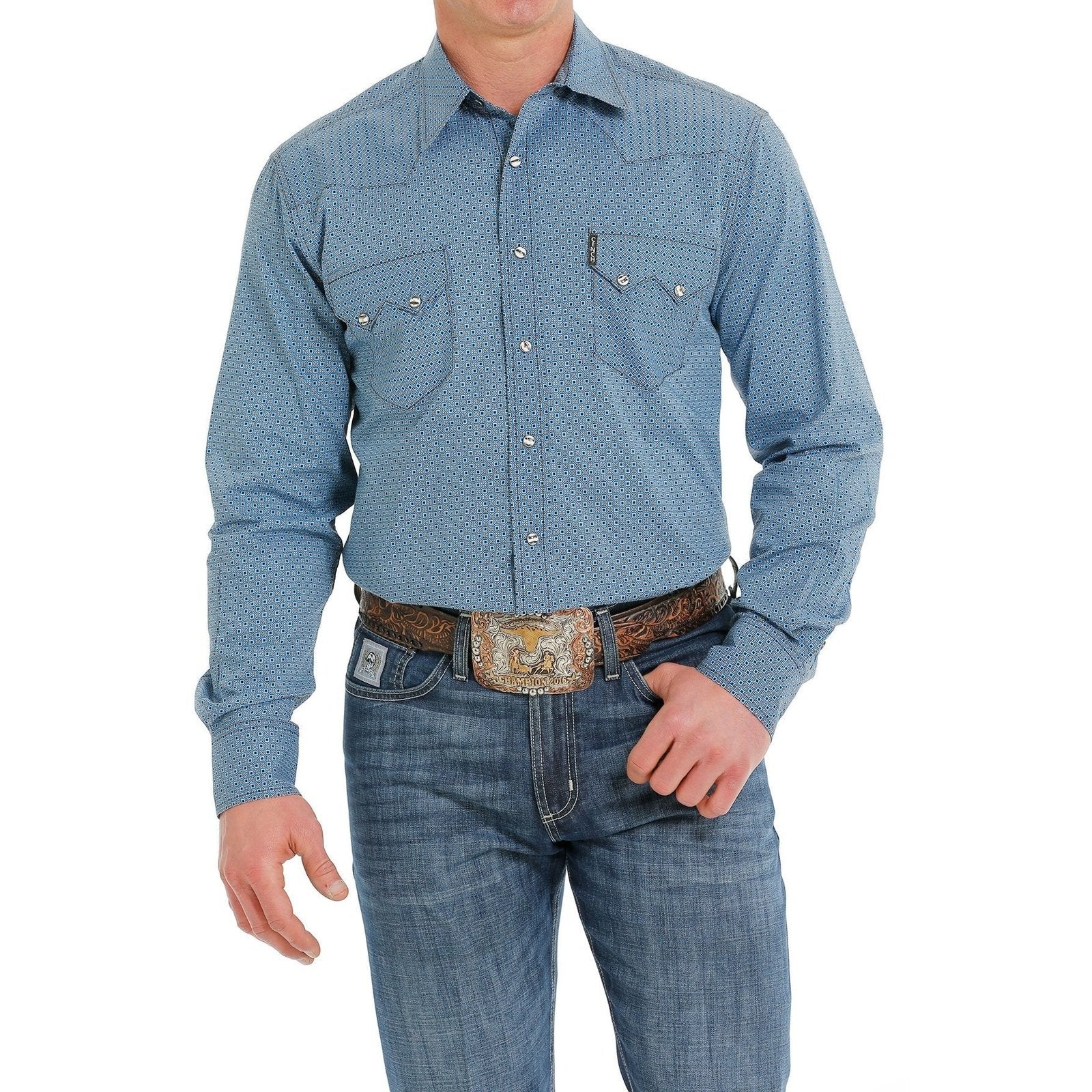 Cinch Men’s Modern Fit Snap Western Shirt MTW1301064