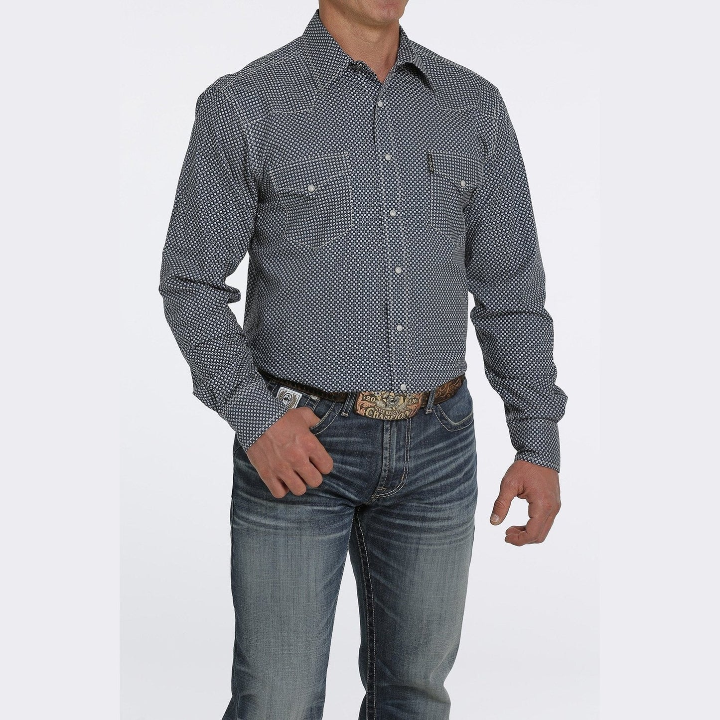 Cinch Men’s Modern Fit Snap Western Shirt MTW1303061 - Cinch