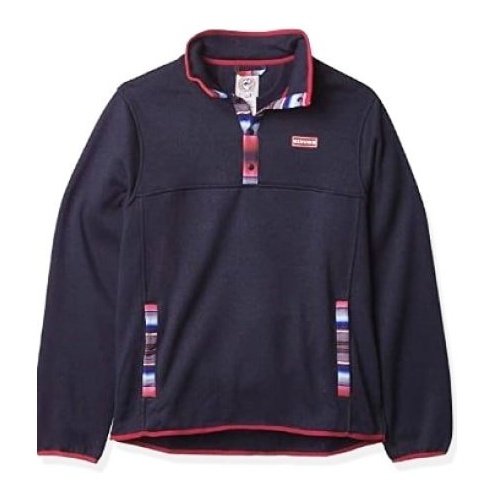 Cinch Men's Pullover Multicolour Trim Navy