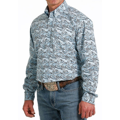 Cinch Men’s Shirt Casual Long Sleeve Button Down MTW1105601