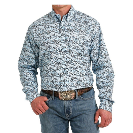 Cinch Men’s Shirt Casual Long Sleeve Button Down MTW1105601 - Cinch