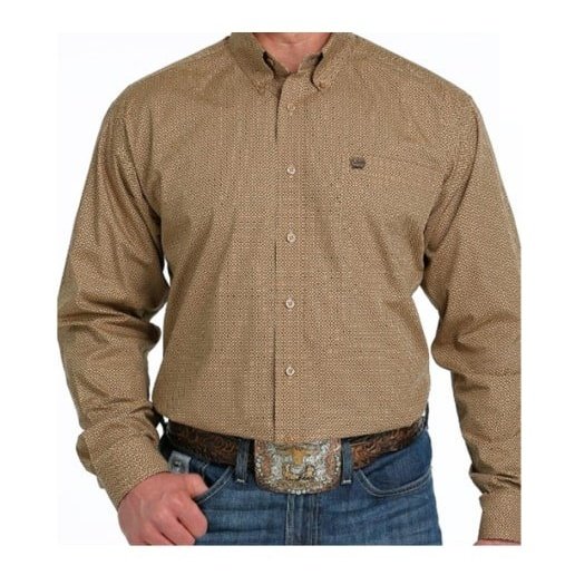 Cinch Men’s Shirt Casual Long Sleeve Button Up MTW105538X - Clearance