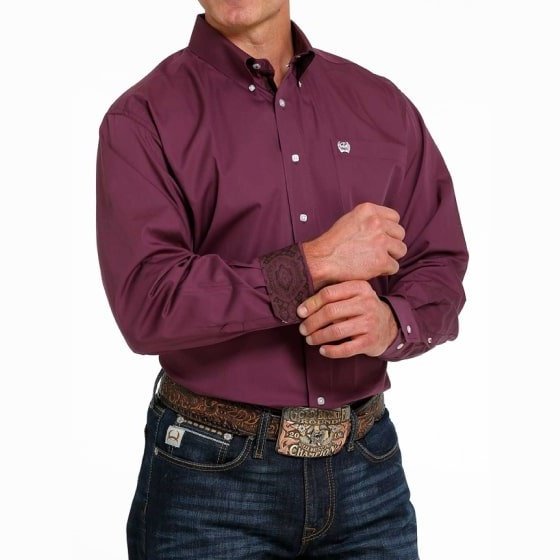 Cinch Men’s Shirt Casual Long Sleeve Square Buttons MTW1105484