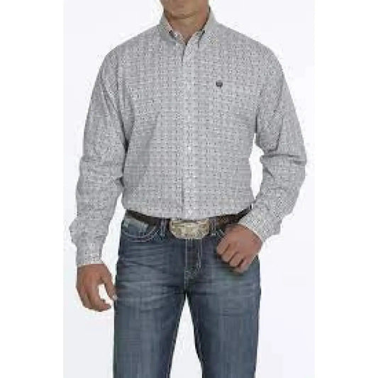 Cinch Men’s Shirt Long Sleeve Button Down