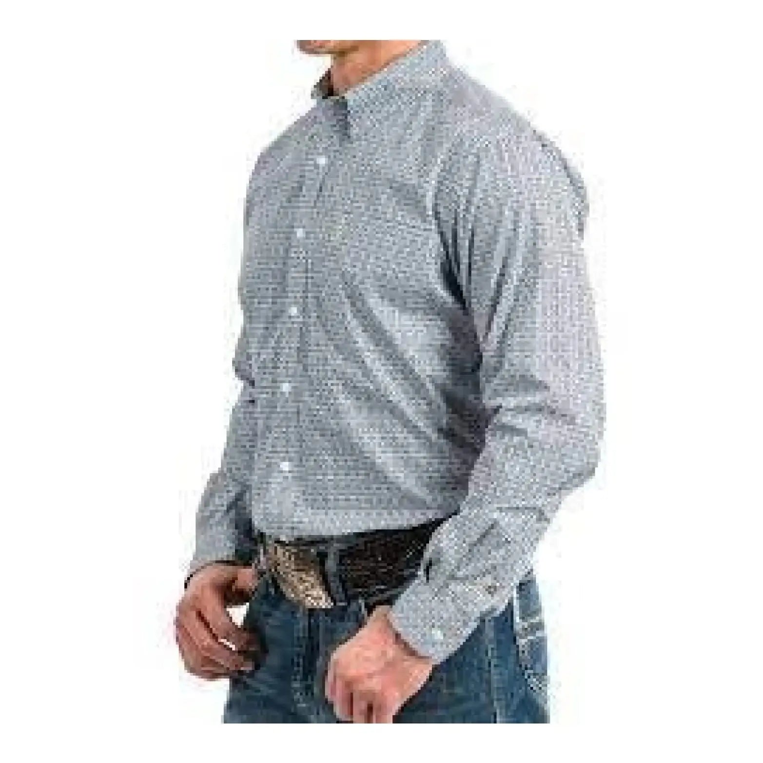 Cinch Men’s Shirt Modern Fit Long Sleeve Button Down MTW1343083