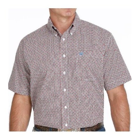 Cinch Men’s Shirt Short Sleeve Button Down MTW1111372 - Cinch