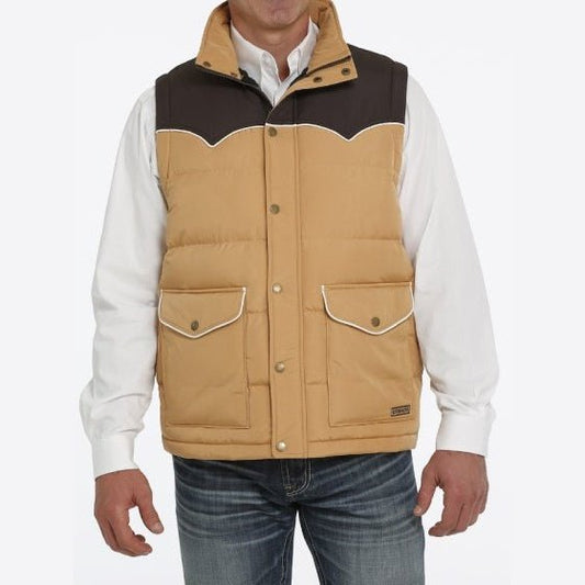 Cinch Men’s Vest Miller Ranch Quilted Lined MWV1578001