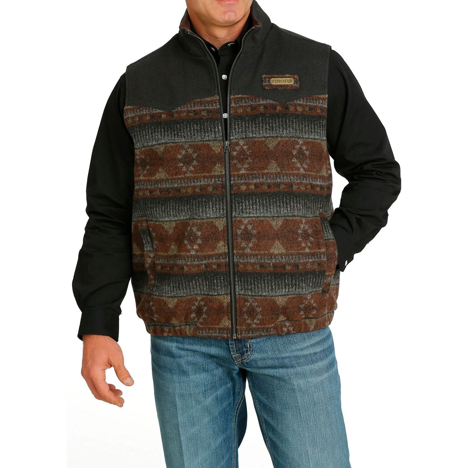 Cinch Men’s Wool Vest MWV1543007