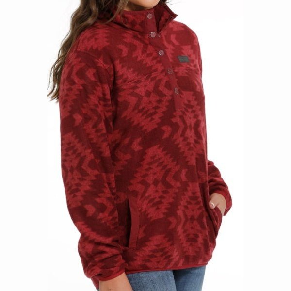 Cinch Women’s Aztec Fleece Pullover MAK9820014 - Cinch