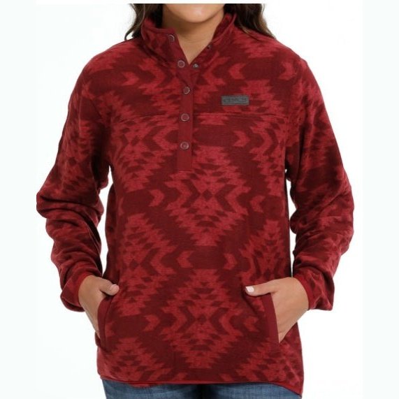 Cinch Women’s Aztec Fleece Pullover MAK9820014 - Cinch