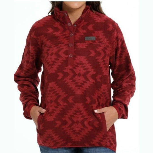 Cinch Women’s Aztec Fleece Pullover MAK9820014