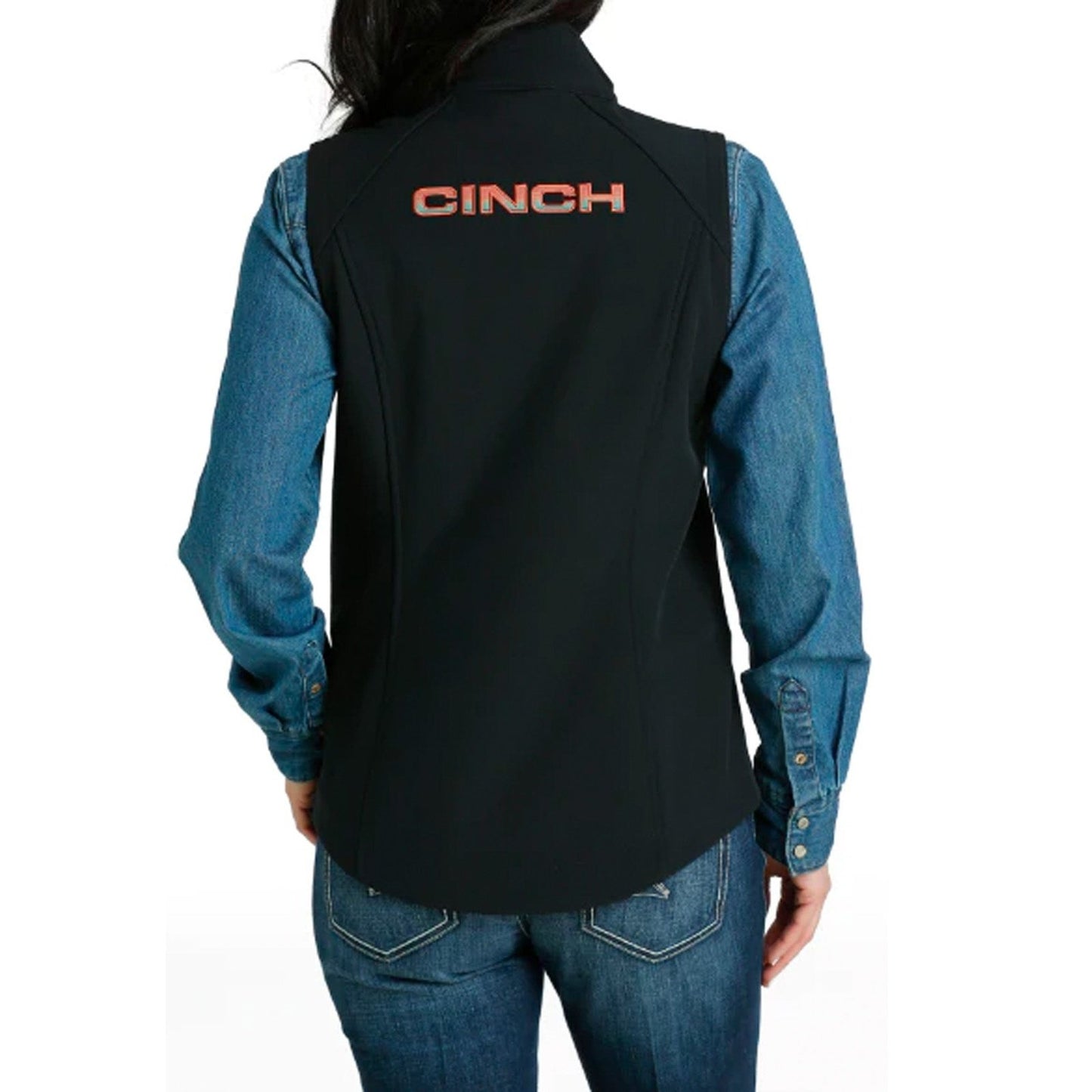 Cinch Women’s Bonded Vest Black MAV9883007