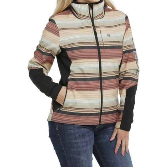 Cinch Women’s Jacket Bonded Southwest Stretchy Slimming MAJ9841001