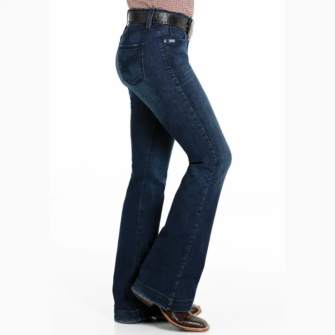 Cinch Women’s Jeans Slim Fit Lynden Trouser Moonlight Wash MJ81454080