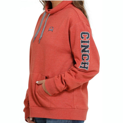 Cinch Women’s Pullover In Orange MAK7904002