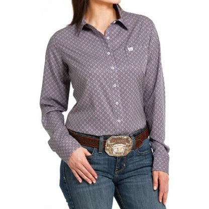 Cinch Women’s Shirt Long Sleeve Arena Flex MSW9163018