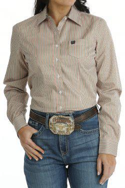 Cinch Women's Tencel Button Down Western Shirt MSW9164217 - Cinch