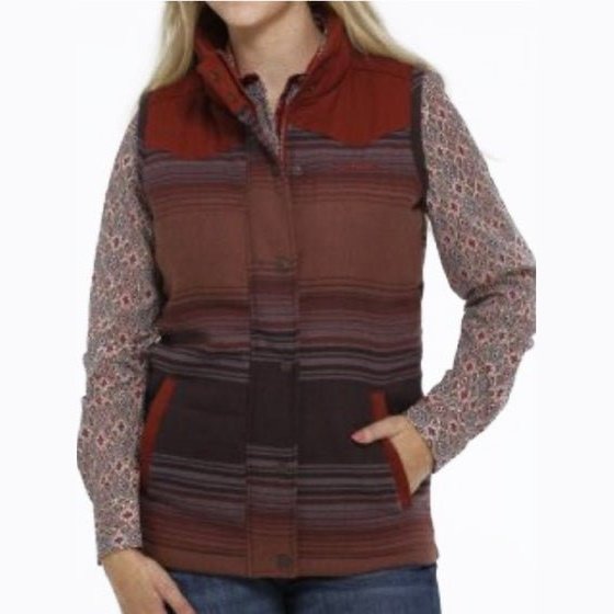 Cinch Women’s Vest Quilted Twill MAV9884003