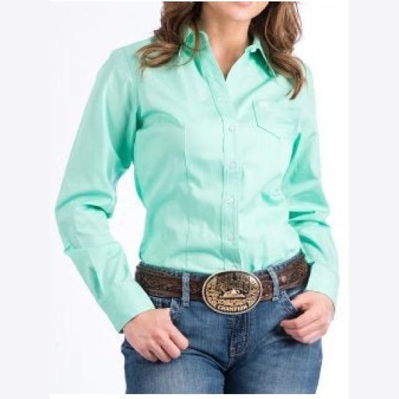 Cinch Women’s Western Shirt Long Sleeve Buttons MSW9164033 6 Colours Available - Cinch