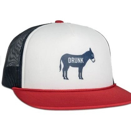 Cowboy Cool Unisex Cap Trucker Foam Snapback Drunk A$$ H690