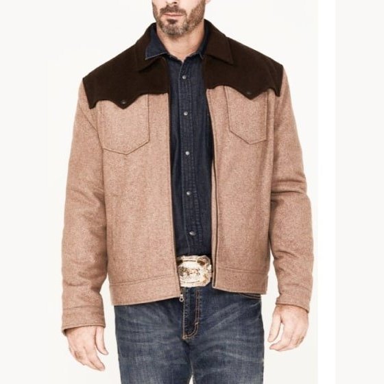 Cripple Creek Men s Jacket 2 Tone Wool Blend Contrast Yokes Wei s cripple-creek-men-s-jacket-2-tone-wool-blend-contrast-yokes-wei-s