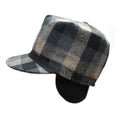 Crown Cap Small Plaid Stockman Mineral Grey 1-119SP