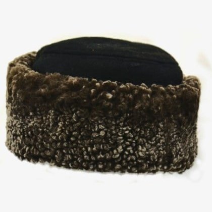 Crown Cap Unisex Hat Judy Flat Top Shearling 2-86922