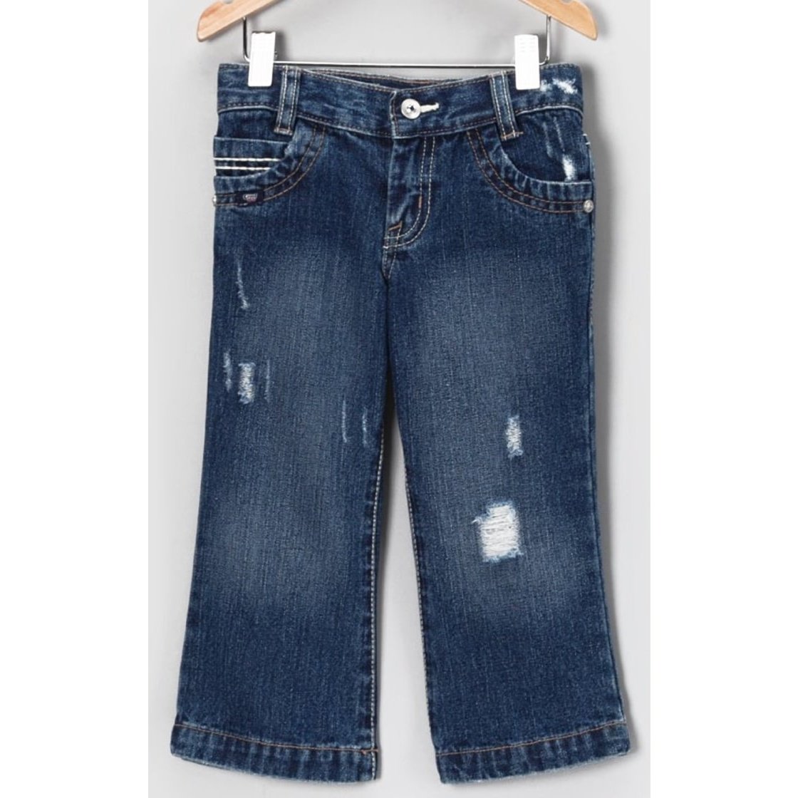 Cruel Girl Kid’s Jeans Alice Flap Back Pockets Distressed CB21372001 - Cruel Girl