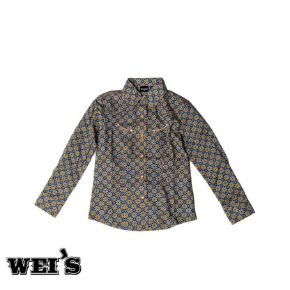 Cruel Girl's Western Long Sleeve Shirt CTW3370020