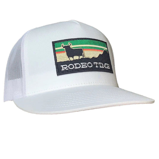Dale Brisby Rodeo Time Summit White Trucker Hat - Dale Brisby