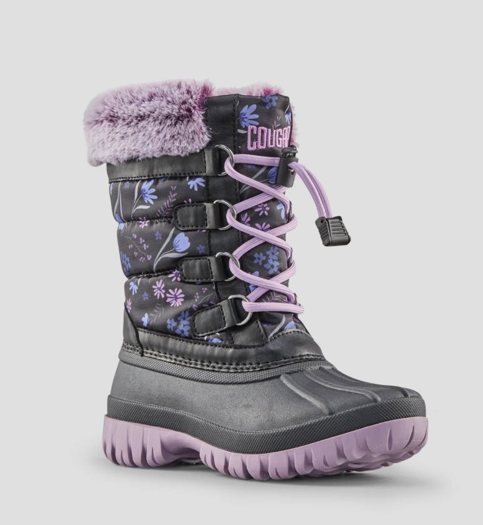 Girls Cougar Nylon Winter Boot Charm VPO-1001946