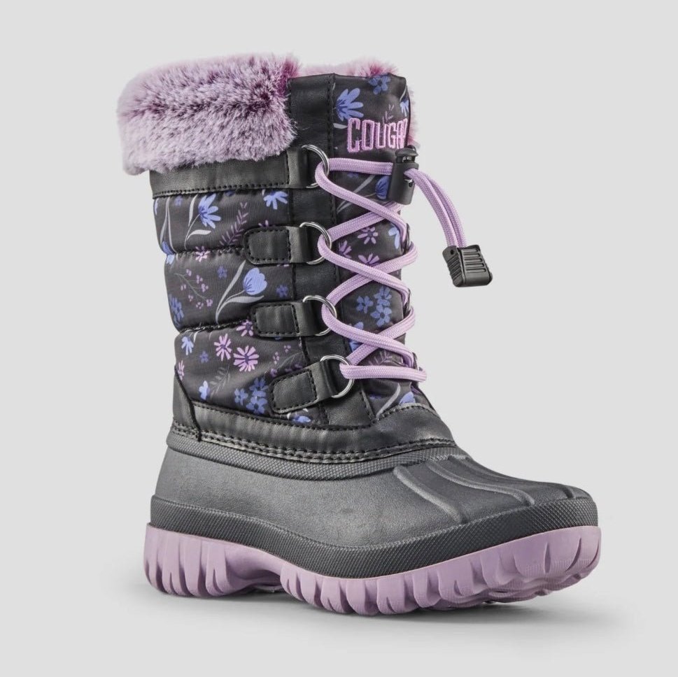 Girls Cougar Nylon Winter Boot Charm VPO-1001946