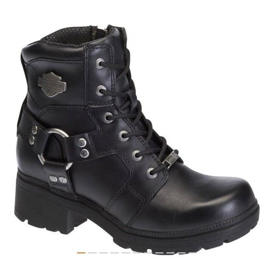 Harley Davidson Women's Boot Jocelyn Zipper D83775 - CLEARANCE