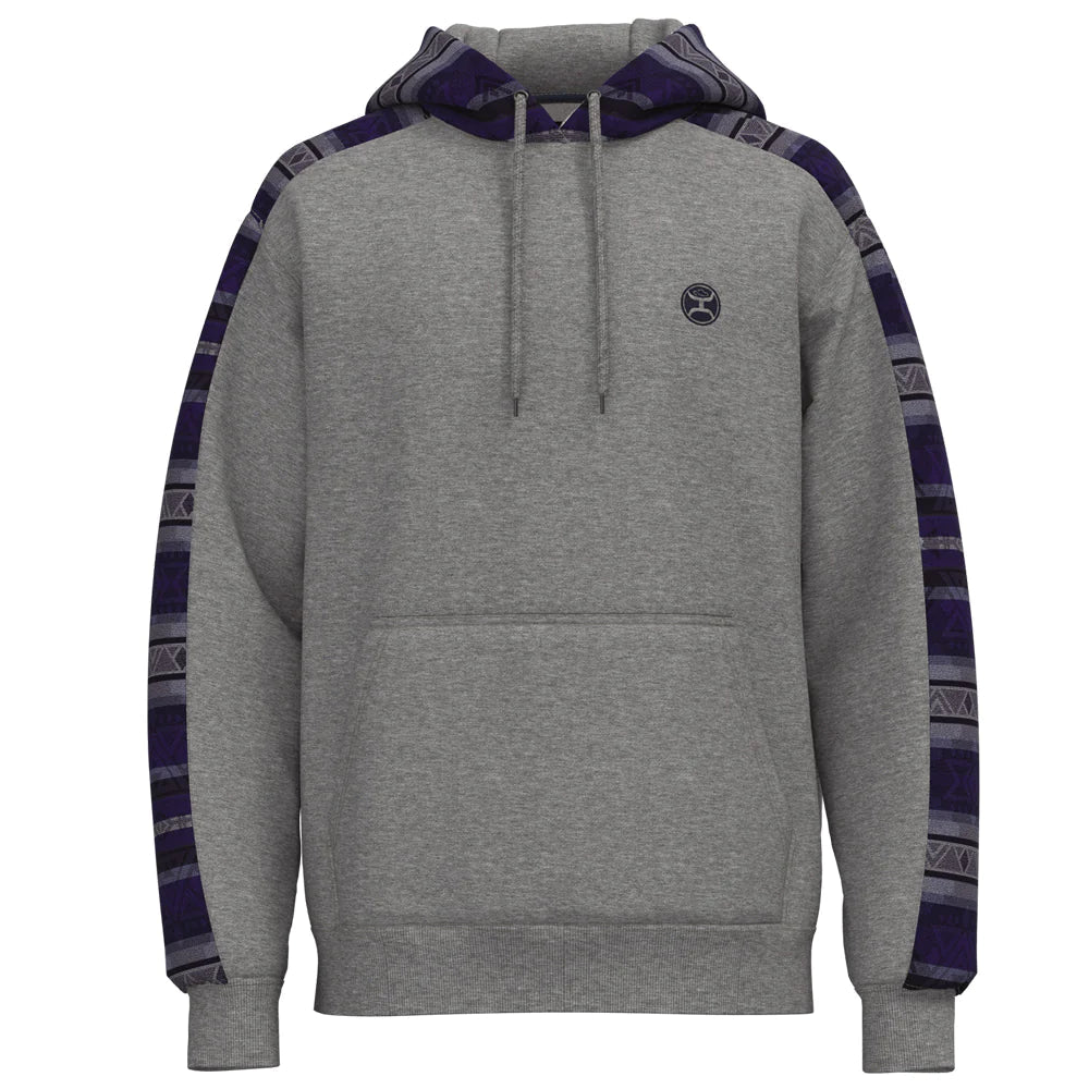 Hooey Men's Canyon Grey Hoody HH1230GYAZ