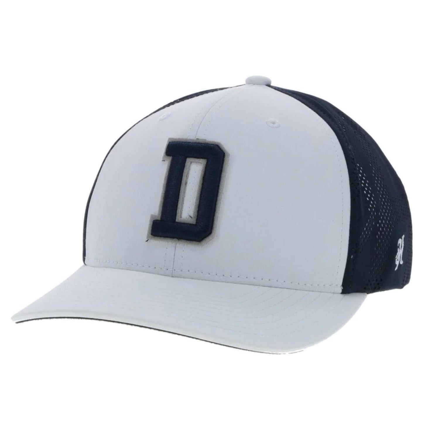 Hooey Unisex Caps Trucker Dallas Cowboys Odessa Fabric 7268T-WHBL