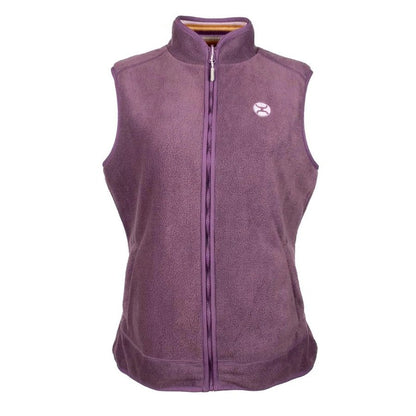 Hooey Youth Girl’s Reversible Fleece Vest Purple HV081PLSP-Y- Clearnace