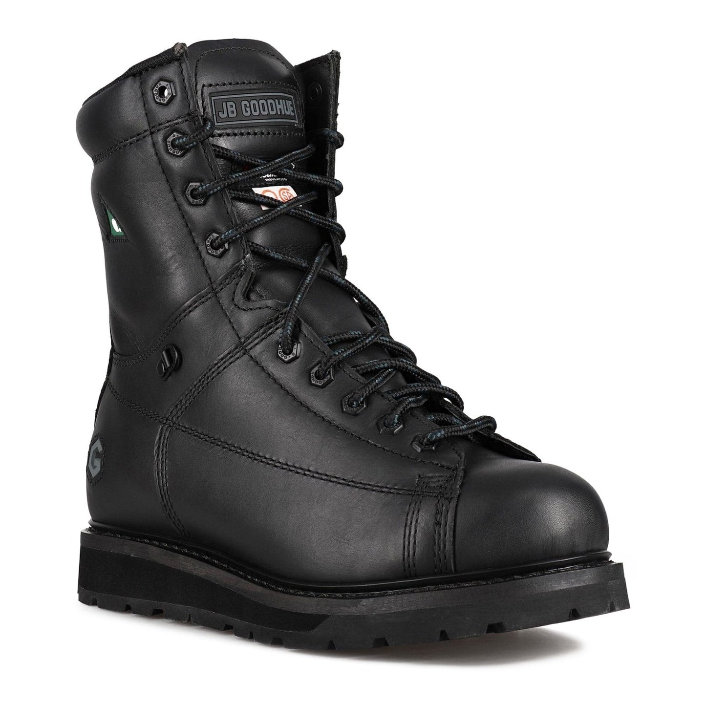 JB Goodhue Men's Work Boots 8" Ironworker Plus Insulated Steel Toe 07865 - JB Goodhue
