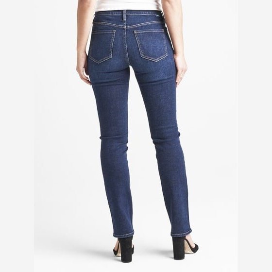 Jag Women's Jeans Ruby Mid Rise Straight Leg Best Kept Secret J2868EDK413 - Jag