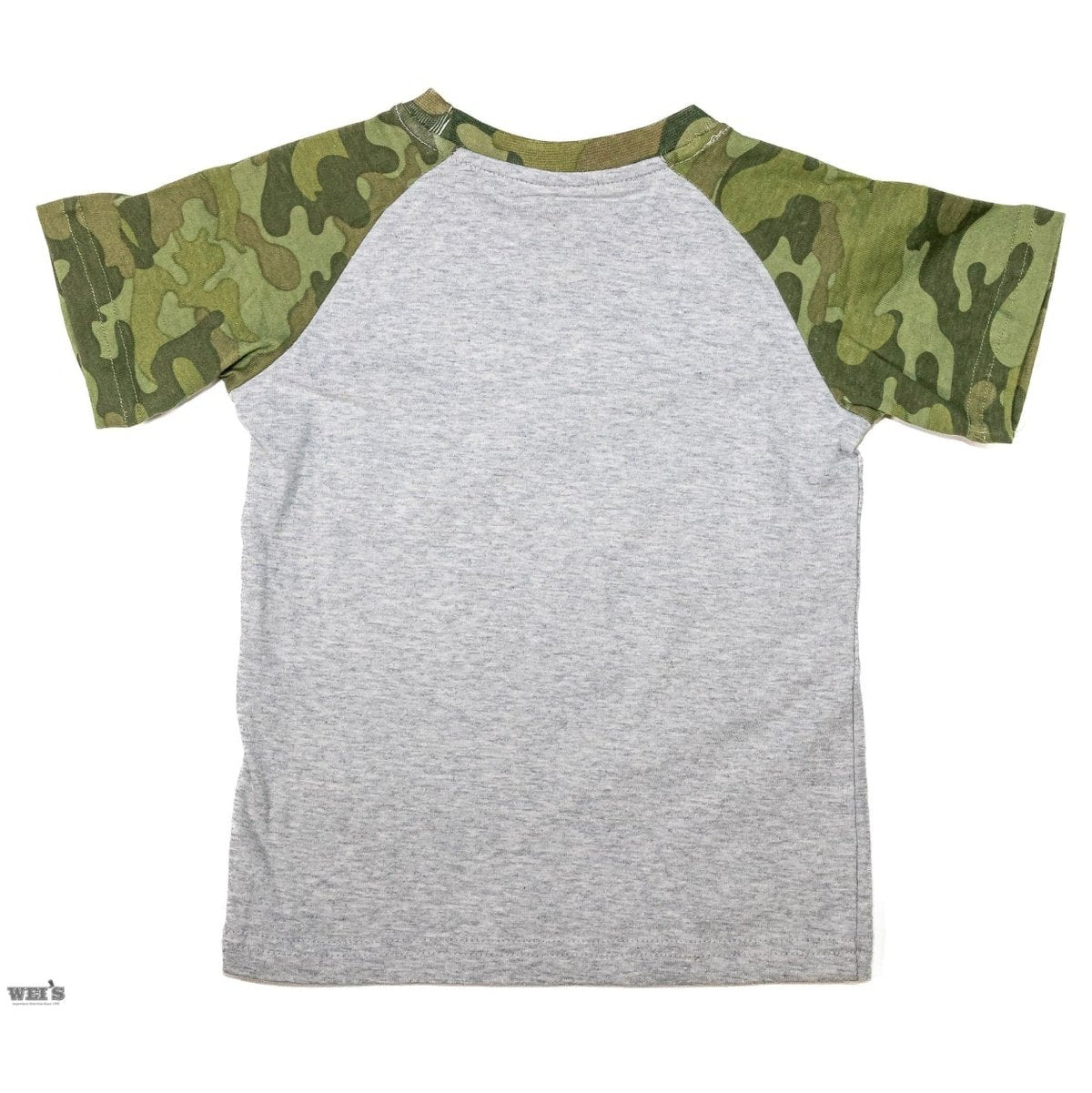 John Deere Boy’s Shirt Raglan Style with "Cuter in Camo" Graphic J3T316JC - John Deere