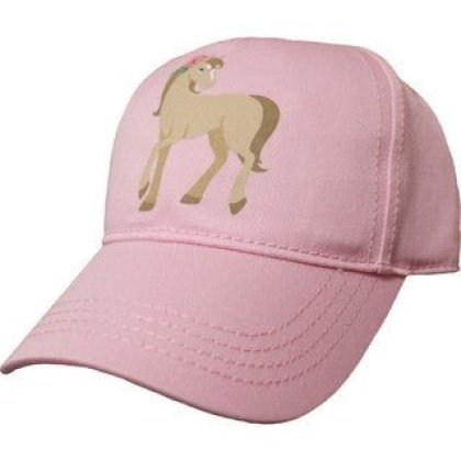 John Deere Girl’s Pink Glitter Horse Hat J1H455PT - John Deere