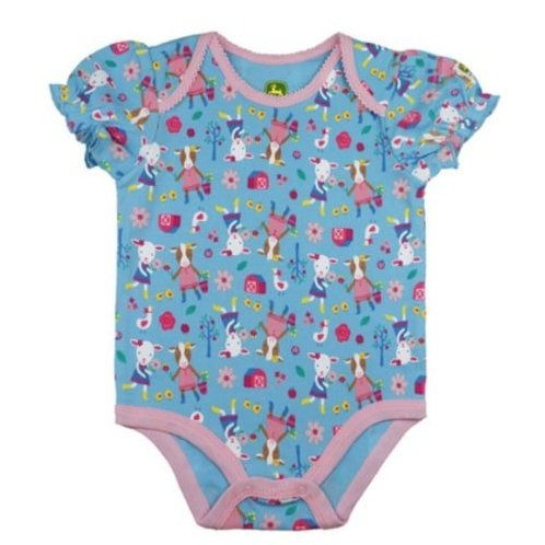 John Deere Infant Onesie Farm Friends